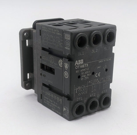 ABB OT16ET3 3-Pole Disconnect Switch, 16A
