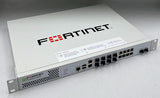 Fortinet FortiGate 600D FG-600D 2x 10GE SFP+ Slots 8x GE RJ45 Ports 8x GE SFP