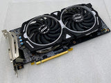 MSI AMD Radeon RX 580 Armor OC Edition, 8GB GDDR5 PCIe Graphics Card