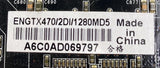 ASUS ENGTX470/2DI/1280MD5 GTX 470 1.25GB GDDR5 Graphics Card