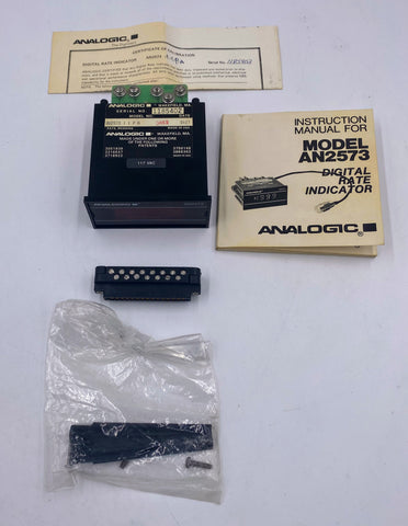 Analogic AN2573-11-P-A Digital Rate Indicator
