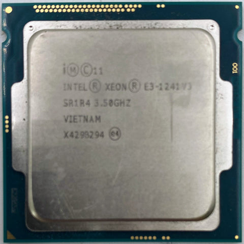 Intel Xeon E3-1241 v3 SR1R4 3.50GHz Quad-Core Processor