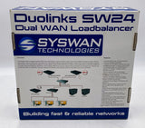 Syswan Duolinks SW24 Dual WAN Loadbalancer, 6x 10/100 Fast Ethernet