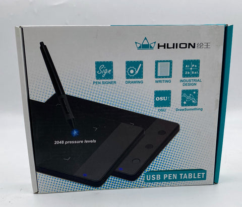 Huion H420-US Graphics Drawing Tablet, 4x2.23 Inch Working Area, 4000 LPI, USB-C