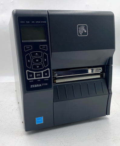 Zebra ZT230 Industrial Printer, 203 dpi, 6" Speed, 128MB Flash, 128MB DRAM