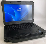 Dell Latitude 5424 Rugged Laptop- 256GB SSD, 4GB RAM, i7-8650U CPU, Win 11 Pro