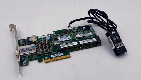 HP 633537-001 Smart Array P222/512MB SAS RAID Controller w/ 660093-001 Capacitor
