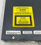 Cisco WS-C3750X-48PF-S V02 48-Port Gigabit PoE+ Network Switch