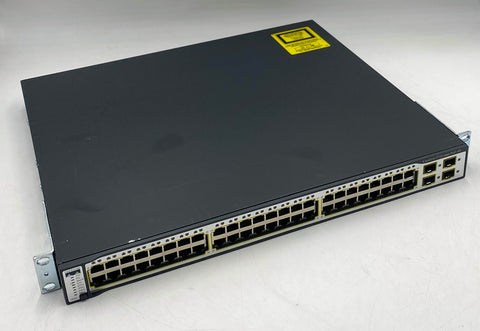 Cisco Catalyst 3750 Series 48-Port PoE Managed Switch- WS-C3750-48PS-S V06