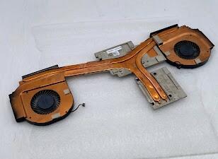 Dell FHD64 Precision 7740 Laptop Heatsink & Fan Assembly