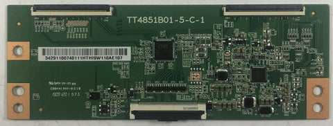 TCL 49S325 Roku LED TV TT4851B01-5-C-1 T-Con Board- 34.29110.074 - Very Good