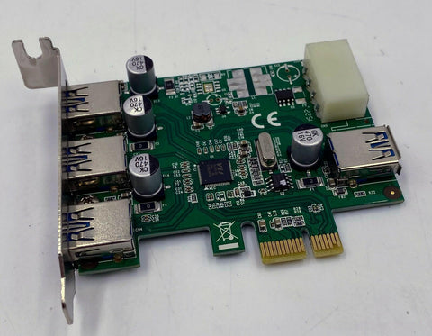 Syba SD-PEX20080 USB 3.0 PCI-e Card 3+1 Port - Very Good