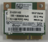 HP G42 WD-7 Broadcom Half Mini PCI-E Wireless Card- 593836-001 - Very Good