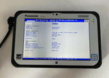 Panasonic FZ-M1JX19GVM Toughpad Rugged Tablet- No SSD, 8GB DDR3, i5-7Y57, No OS