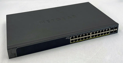 NETGEAR ProSAFE GS728TP 24-Port Gigabit PoE+ Smart Managed Switch, 4 SFP Ports