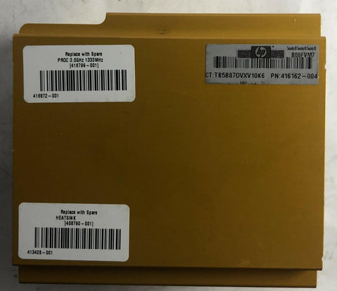 HP ProLiant DL380 G5 Server CPU Heatsink Assembly- 408790-001 - Very Good