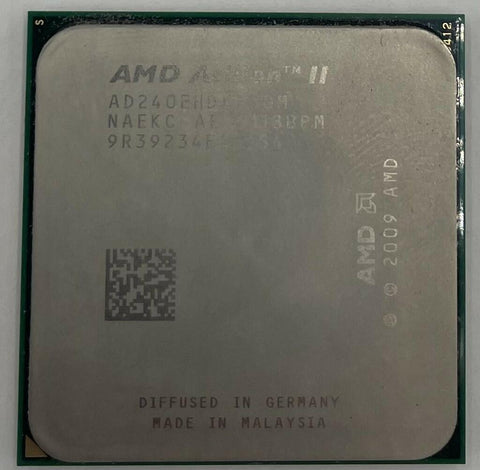 AMD Athlon II X2 240e Desktop CPU Processor- AD240EHDK23GM - Very Good