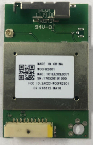 TCL 65S4 4K LED TV WC0FR2601 WiFi Module- 07-RT8812-MA1G - Very Good