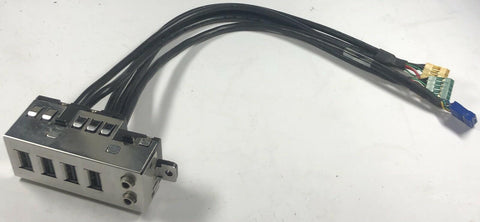 HP Compaq 6005 Pro Desktop Front I/O Assembly- 507146-001 - Very Good