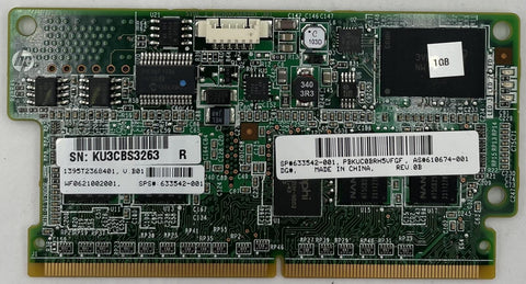 HP 1GB P-Series Smart Array Controller Flash Backed Write Cache- 633542-001 - Very Good