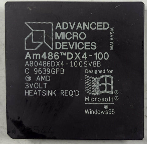 AMD A80486DX4-100SV8B Desktop CPU Processor - Very Good