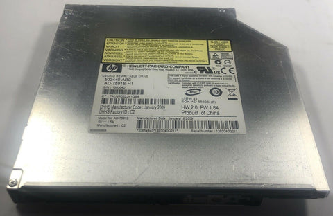 HP G60 Laptop AD-7591S DVD/CD Rewritable Drive- 502440-ABC - Very Good