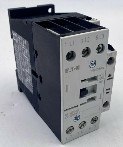 Eaton DILM25-10 Contactor, 25A, 230V/240V Coil - Very Good