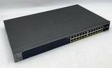 NETGEAR ProSAFE GS728TP 24-Port Gigabit PoE+ Smart Managed Switch, 4 SFP Ports - Very Good