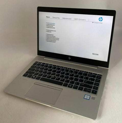 HP EliteBook 840 G5 Laptop- No Storage, 16GB DDR4, i7-8650U, No OS, Grade C - Very Good
