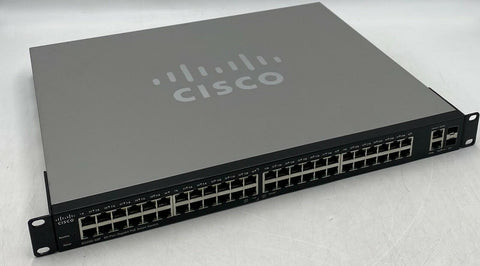 Cisco SG200-50P SLM2048PT V05 50 port Gigabit PoE Smart Switch
