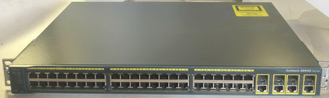 Cisco Catalyst 2960G 48-Port Switch- WS-2960G-48TC-L - Very Good