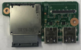 Dell Inspiron 15z Laptop 554VQ020 USB/ SD Card Reader Board- 7V6G2 - Very Good