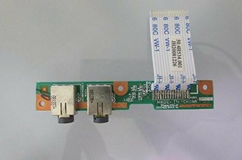 HP G60 Laptop Audio Jack Board & Cable- 554H502001G - Very Good