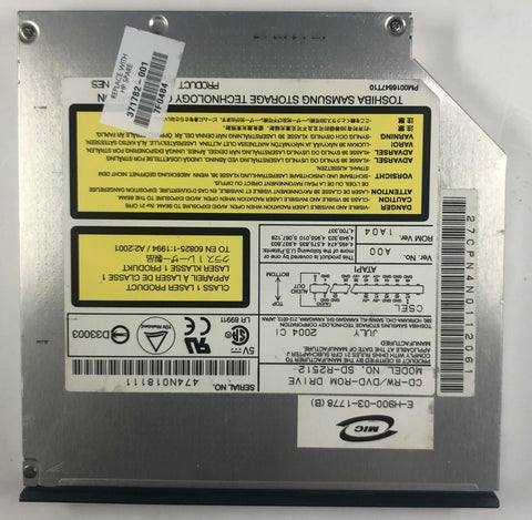 HP Compaq NX9030 Laptop SD-R2512 CD-RW/DVD-ROM Drive- 371782-001 - Very Good