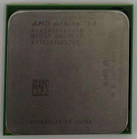 AMD Athlon 64 3800+ Desktop CPU Processor- ADA3800IAA4CN - Very Good