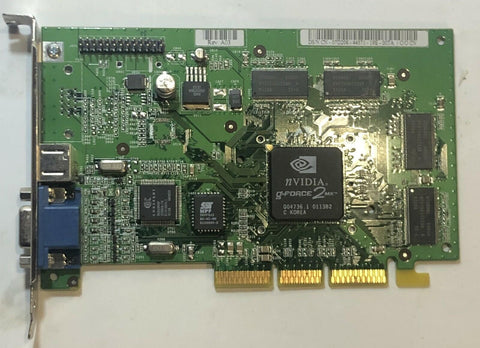 nVidia GeForce 2MX 32MB AGP Graphics Card - Very Good