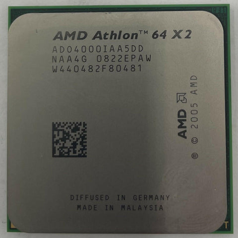 AMD Athlon 64 X2 4000+ Desktop CPU Processor- ADO4000IAA5DD - Very Good
