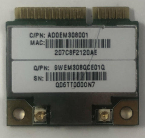 Toshiba Satellite L645D Laptop RTL8191SE Wireless Network Adapter- AD0EM308001 - Very Good