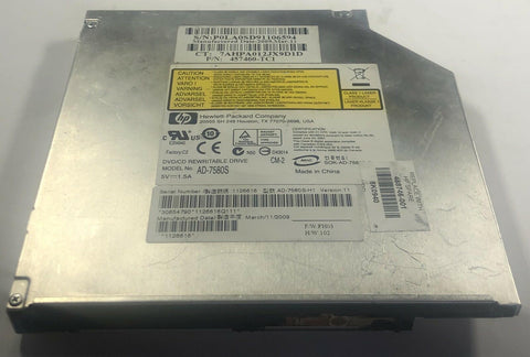 HP G60 Laptop AD-7580S DVD/CD Rewritable Drive- 488746-001 - Very Good