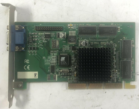 Nvidia TNT2 M64 32MB AGP Graphics Card - Very Good