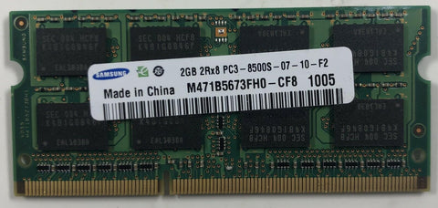 Samsung M471B5673FH0-CF8 2GB DDR3 Laptop RAM Memory - Very Good
