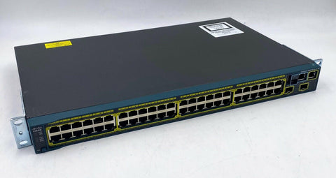 Cisco Catalyst WS-C2960S-48TS-S 48-Port Gigabit Ethernet Switch - Very Good