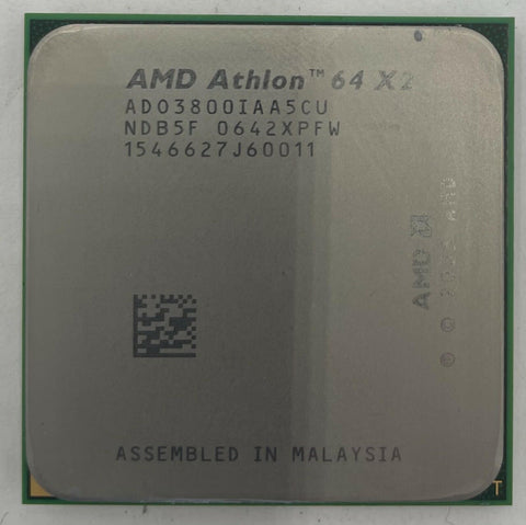 AMD Athlon 64 X2 3800+ Desktop CPU Processor- ADO3800IAA5CU - Very Good