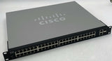 Cisco SG200-50P SLM2048PT V05 50 port Gigabit PoE Smart Switch