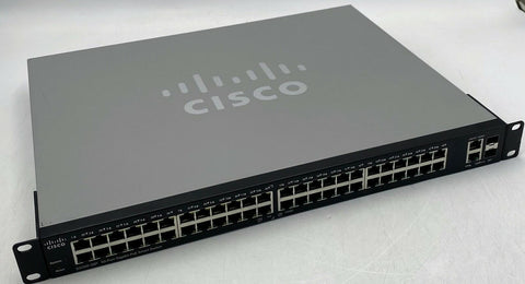 Cisco SG200-50P SLM2048PT V05 50 port Gigabit PoE Smart Switch