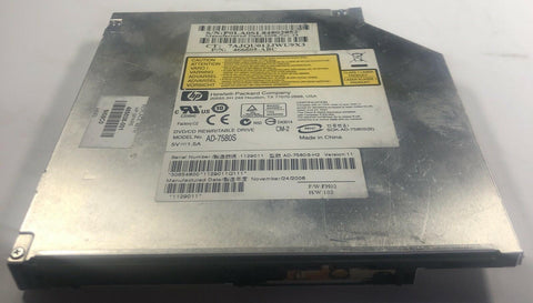 HP Compaq Presario CQ50 Laptop AD-7580S DVD/CD Rewritable Drive- 485038-001 - Very Good