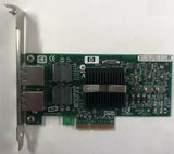 HP ProLiant DL120 G7 Server NC360T Dual Port Ethernet Adapter- 412651-001 - Very Good
