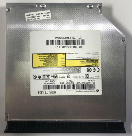 HP ProBook 6555B Laptop TS-L633 CD/DVD-RW Drive- 613360-001 - Very Good