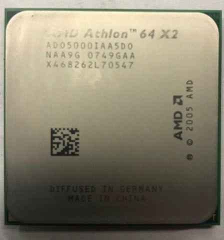 AMD Athlon 64 X2 5000+ Desktop CPU Processor- ADO5000IAA5DO - Very Good