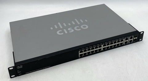 Cisco SG300-28PP-K9 V04 28-Port Gigabit Network Switch